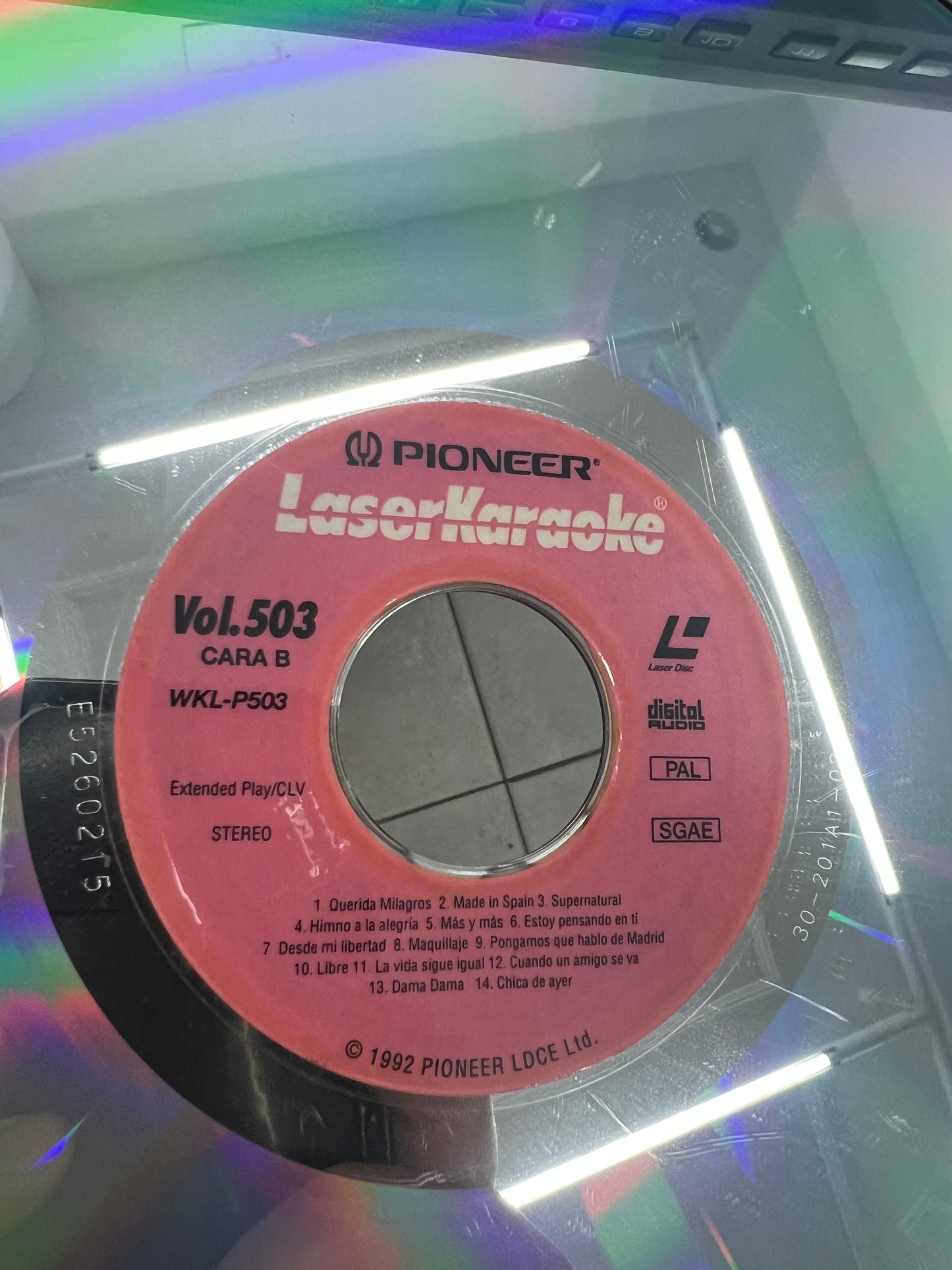 Pioneer Laser Karaoke CLD-V202